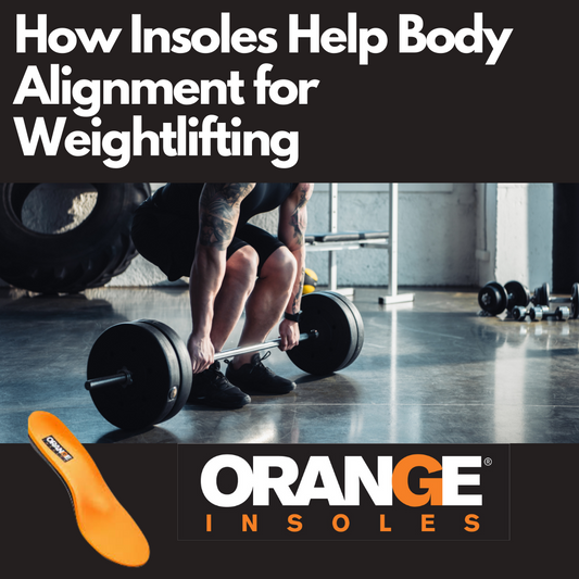 Stay Aligned & Stay Safe | Orange Insoles
