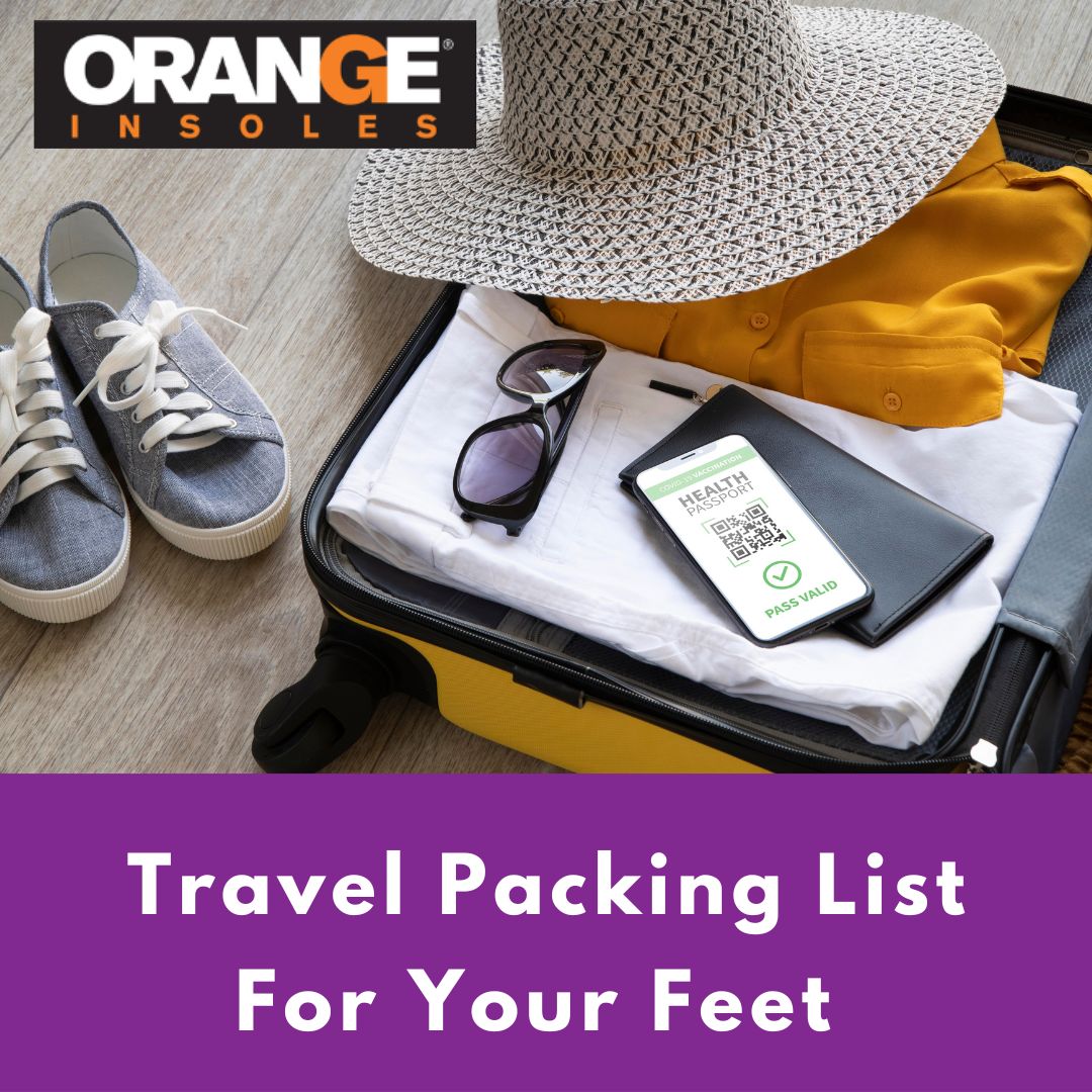 Travel Packing List for Feet