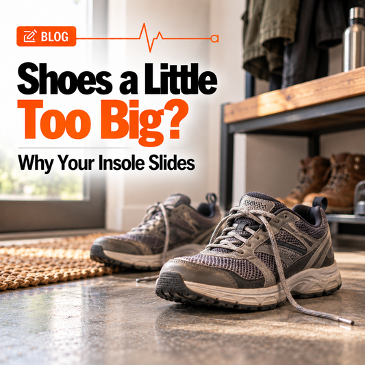 Shoes a Little Too Big? Why Your Insole Slides and What Actually Fixes It