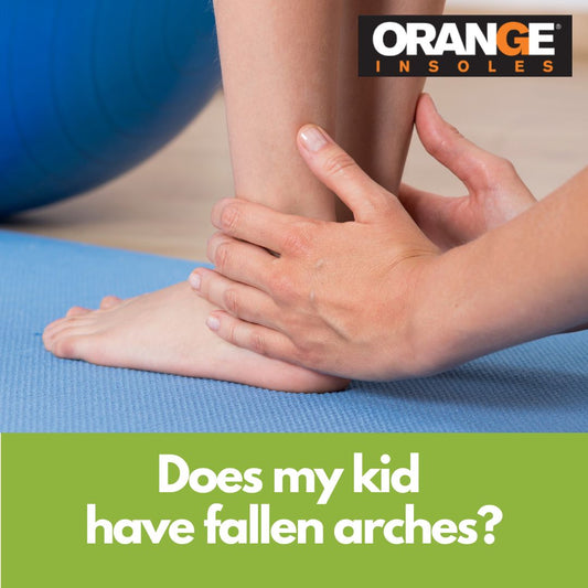 Does my kid have fallen arches?