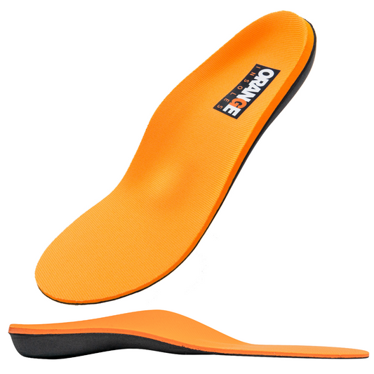 Orange Full Length Insoles - Unisex